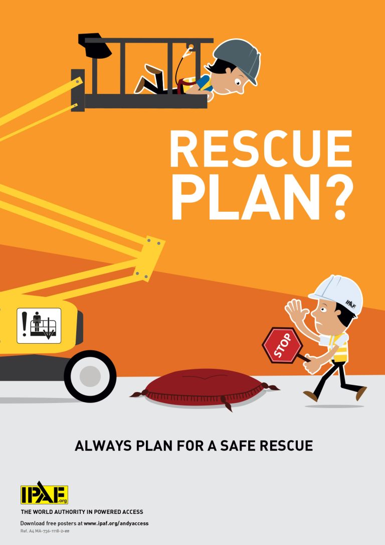 Rescue Plan for Mobile Elevated Work Platforms (MEWPs)